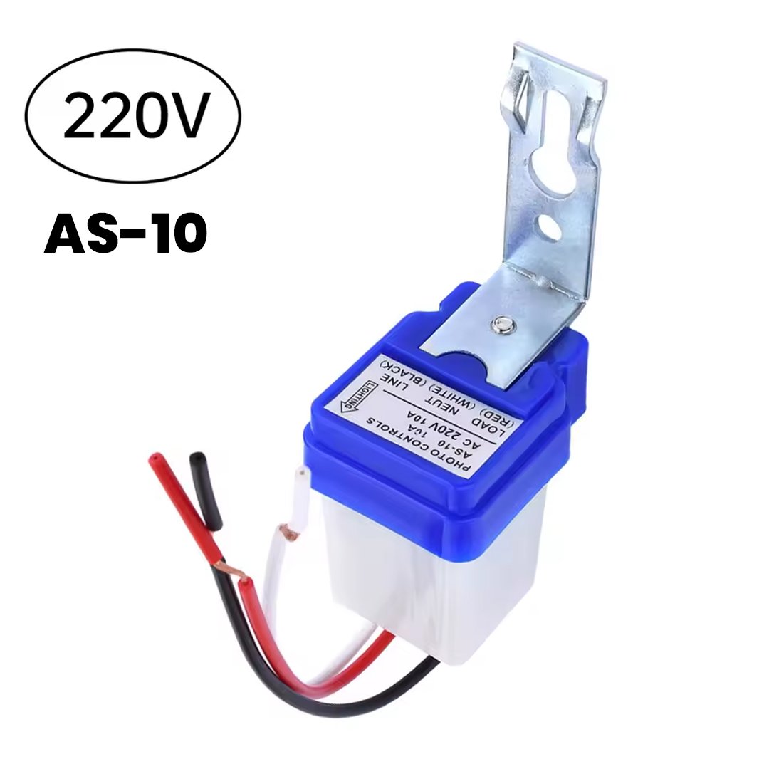 AS-10 Auto On Off Street Light Photocell Switch 220V AS-10 Auto On/Off Street Light Photocell Switch 220V - Image 1