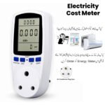 Digital Power Energy Consumption Watt Meter Plug | Electricity Usage Monitor | kWh, Volt, Amp, Power Factor Display for AC, Refrigerator & Home Appliances
