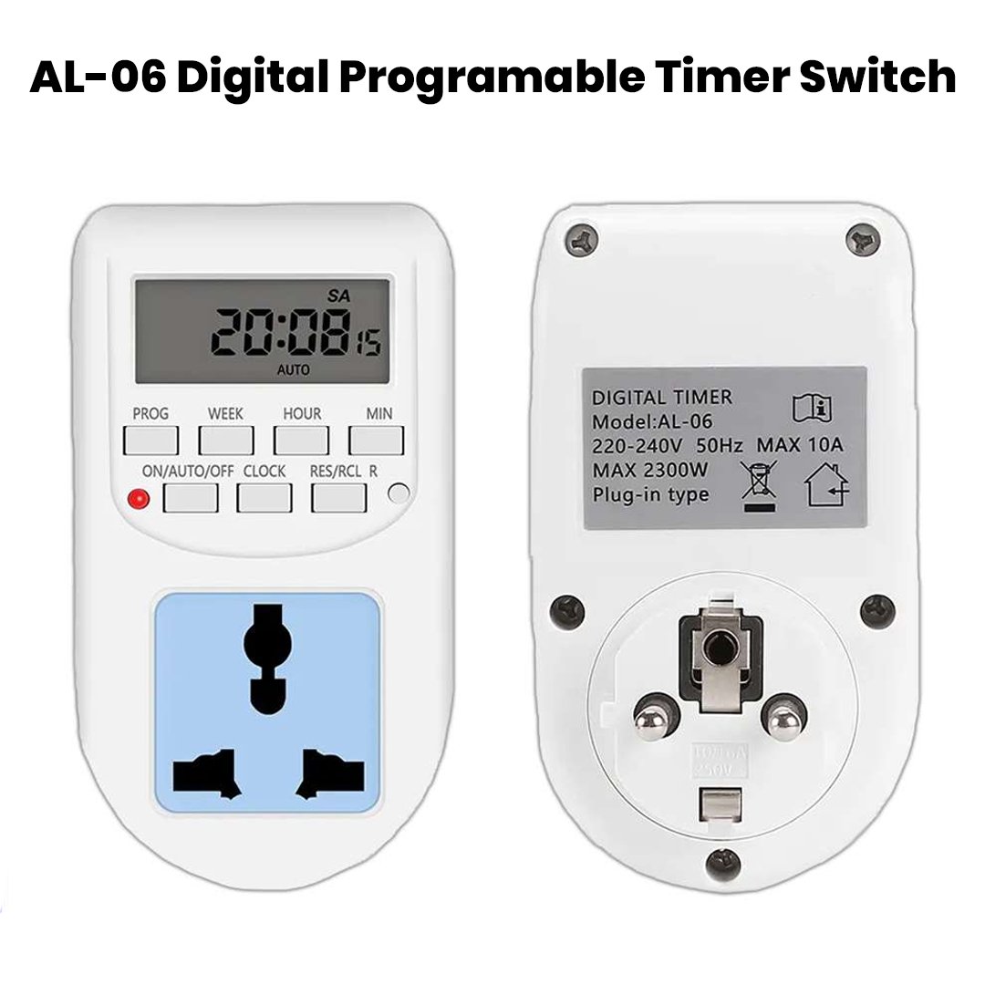 Digital Timer Switch Weekly Programable AL-06 Digital Timer Switch Weekly Programable AL-06 - Image 1