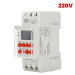 Digital Programable Timer Switch Dinrail THC15A/THC30S – AC220v