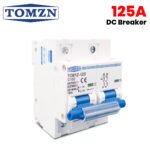TOMZN 125A DC Circuit Breaker | High-Capacity Solar & Battery Protection for 600V PV Systems