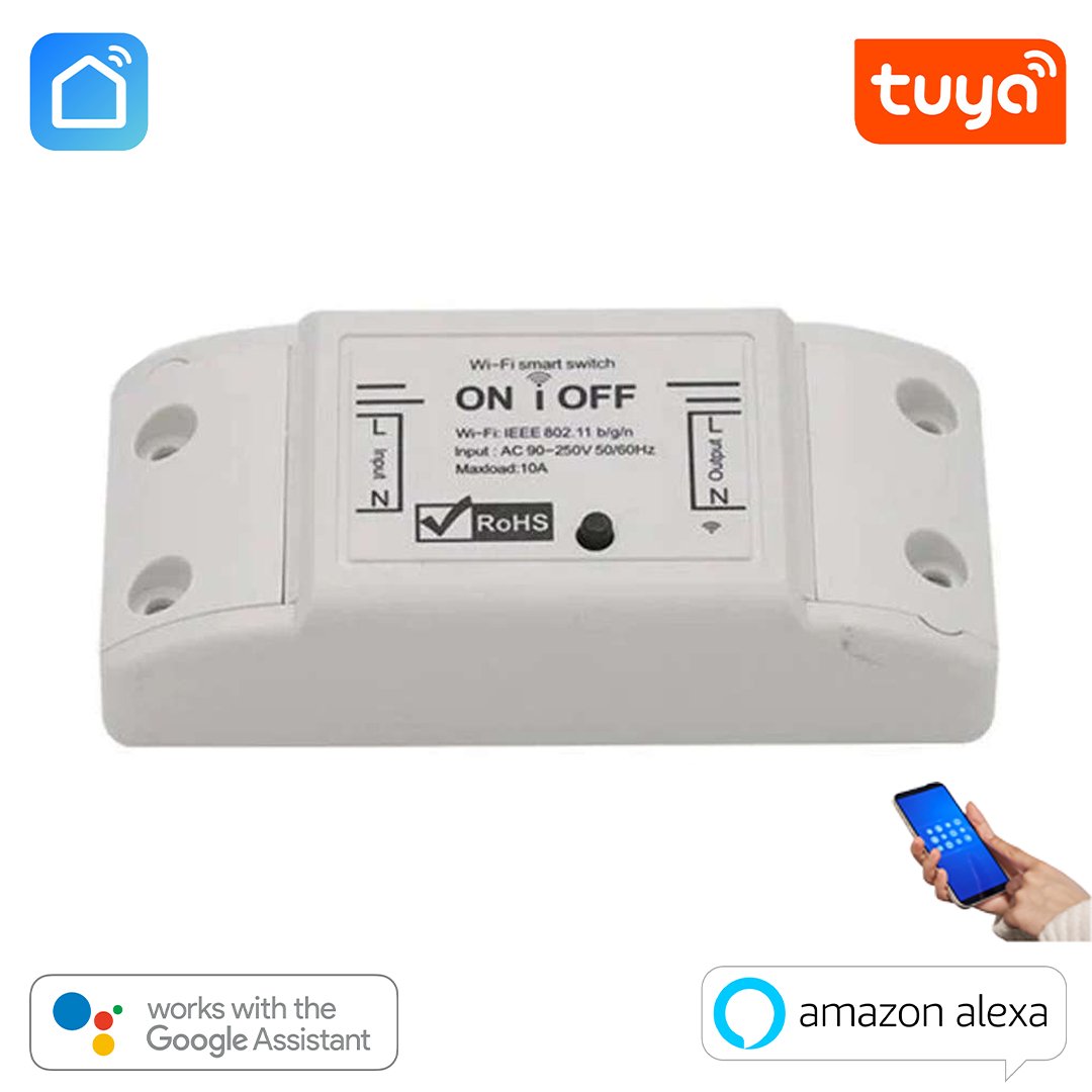 Tuya 10A wifi breaker Tuya 10A Smart WiFi Breaker Timer Switch - Image 1