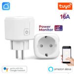 Tuya WiFi 16A EU Smart Plug with Power Meter